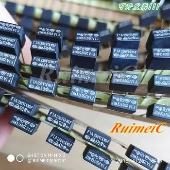 10 шт., квадратный предохранитель F250MA 250V CQ MSF 0.5A 1A 2A 2.5A 630MA 4A 3.15A 800MA 1.25A 500mA