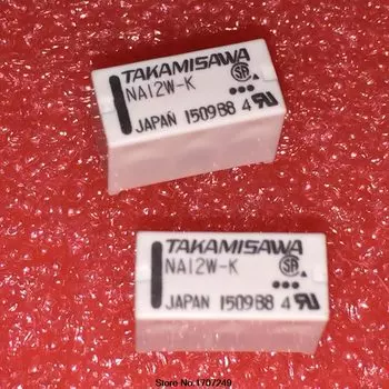 10 шт./лот 100% новое оригинальное реле сигнала TAKAMISAWA NA12W-K 12 В/8 контактов/2 А