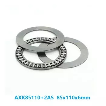 10 шт./лот AXK85110 + 2AS плоский упорный роликовый подшипник 85x110x6 мм игольчатый роликовый Корпус в сборе 85*110*6 мм