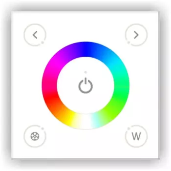 10 шт./лот D Серия настенное крепление Led Сенсорная панель LED контроллер 3528 5050 RGB полоса света DC 12V-24V RGB контроллер стеклянная панель 100m