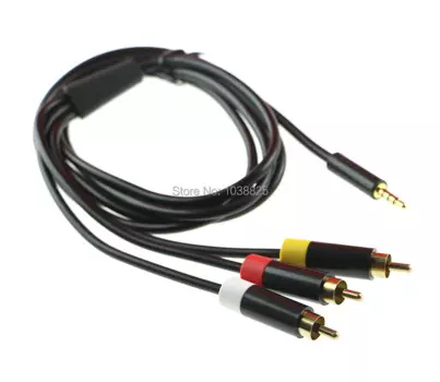 10 шт./лот Композитный RCA кабель AV кабель для XBox 360 E