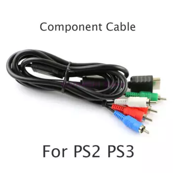 10 шт. многокомпонентный HDTV аудио-видео AV-кабель для PlayStation PS2 PS3 аксессуары для игровой консоли