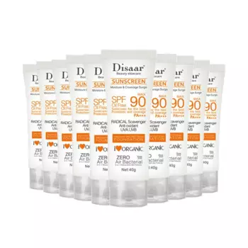 10 шт., отбеливающий солнцезащитный крем для лица, с SPF 50/SPF 90
