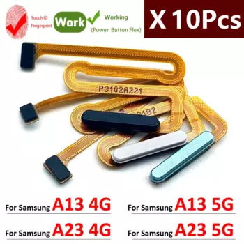 10 шт./партия, гибкий кабель для Samsung A13 4G A135F / A13 5G A136B / A23 4G