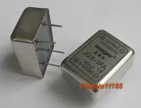 10 шт. PCB SSR In 3-32VDC,Out 5-220V DC 3A твердотельное реле