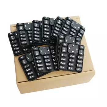 10 шт., резиновая клавиатура для рации Motorola XiR P8668 P8660 GP338D DGP8550 DP4801