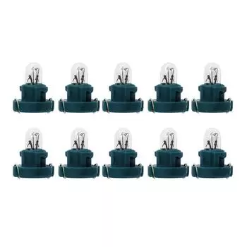 10 шт. T3 LED 12V автомобильный инструмент лампочки Индикатор 1,2 W приборная панель лампы Автоматическая дверная кнопка свет для Honda Alpha