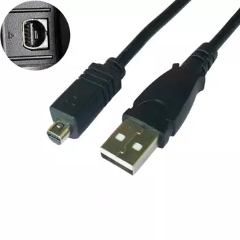 10 шт., USB-кабель 1,5 м, кабель для синхронизации данных с 10 контактами на USB для Sony Handycam DCR-SR40 DCR-HC41 HC42 HC43E HC46D 46E