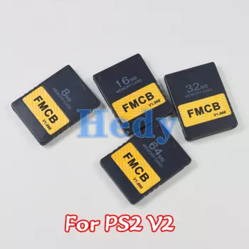 10 шт. V1.953 V1 Bitfunx FMCB программная карта памяти 8 Мб/16 Мб/32 Мб/64 МБ для Playstation2 PS2 консоль V2 MCboot V1.966