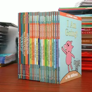 10 случайных книг, Kawaii An Elephant and Piggies Book, интересная история, Детские картинки, английские книги, Детские обучающие игрушки Libros
