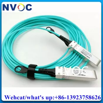10G AOC OM3 кабель, 10Gbase SFP + 10 м Активный оптический кабель, совместимый с переключателем Huawei Cisco,HW,MikroTik,Ubiquiti