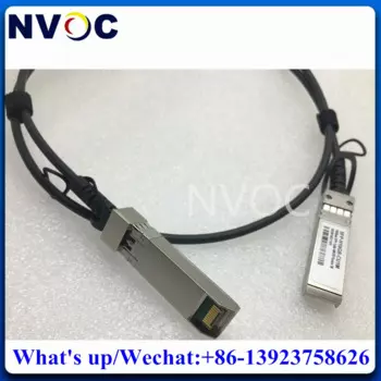 10G SFP + 1M DAC Электрический порт AC Active, прямой медный кабель, совместимый с переключателем Cisco/Ubiquiti/Mikrotik/Zyxel