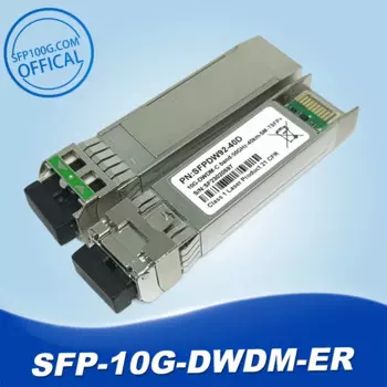 10G SFP + C-band 50 ГГц, настраиваемый 40-километровый модуль трансивера с CISCO 1528,77-нм