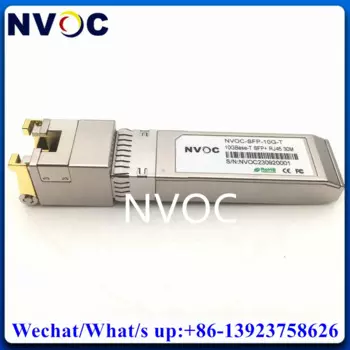 10GBASE-T Медный SFP + трансивер, 10G/5G/2.5G/1G 30M чипсет AQR113C, режим сопоставления волоконно-оптического порта Ethernet RJ45
