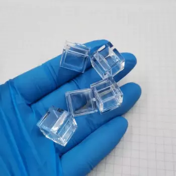 10pcs Acrylic Cases Cube Shape Clear Boxes for Element Cube Collection Storage Jewelry PP plastic Box 14mm for Fish Hooks