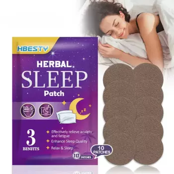 10pcs Adult Sleeping Patches Relieve Stress Promote Sleep Hypnotic Artifact Adult Soothing Decompression Massage Relax Stickers