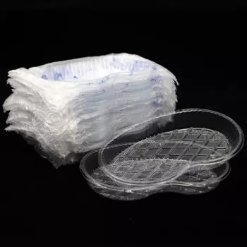 10pcs Disposable Dental Medical Surgical Tray Sterile Storage Holder Dish Plates Storage Box for Clinic Tooth Care Dentist Tools