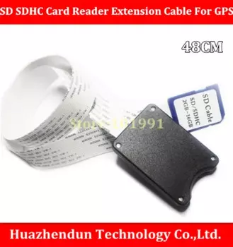10pcs-высокое качество DEBROGLIE Универсальный SD SDHC кардридер УДЛИНИТЕЛЬ шнур для GPS DVD LED экран 48 см
