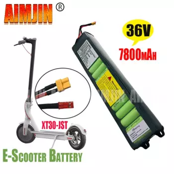 10S3P 36V 7800mAH 18650 комплект литий-ионный батарей 500W высокая мощность и большая емкость для 36/42V мотоциклетного скутера