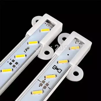 10x50 см 12 Вт 8520 SMD 36 Светодиодная лента из алюминиевого сплава с твердым корпусом БЕСПЛАТНАЯ ДОСТАВКА