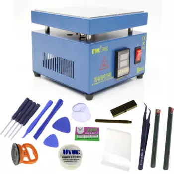 110/220V 850W Отопление Паяльная Станция UYUE 946C горячая плита разогреть ЖК-дисплей цифровой станция предварительного нагрева телефона Экран заменить подогреть станции