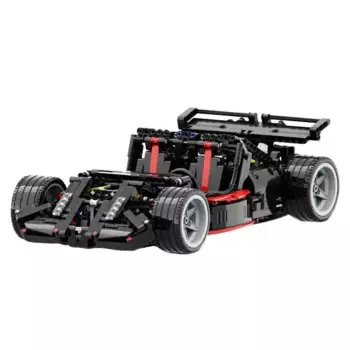 1205 шт., Детский конструктор Moc V6, черный автомобиль