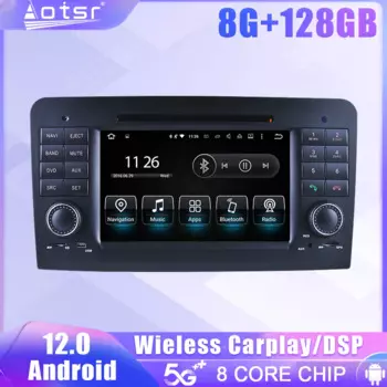 128G для Benz ML W164 GL X164 2005 2006 2007-2012 Автомобильный радиоприемник Carplay Мультимедийный видеоплеер GPS Auto Navi Стерео DVD головное устройство