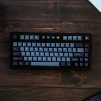 129 клавиш GMK Code PBT Keycap Cherry Profile Сублимированные персонализированные колпачки для клавиш Cherry MX Switch Игровая механическая клавиатура