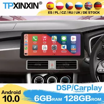 12,3 ''128G автомобильный радиоприемник, стереоприемник Android 10 для Mitsubishi Xpander 2017 2018 2019 2020 GPS, мультимедийный плеер, головное устройство