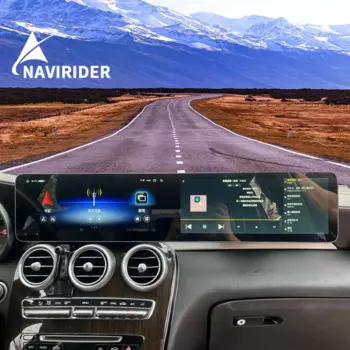 12,3-дюймовый автомобильный радиоприемник для Mercedes Benz GLC C-Class 2016-2022, GPS-навигационный плеер, дисплей, 4G Android, двойной экран, автоматический стереоплеер