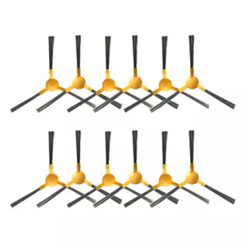 12 шт. для Ikhos Create NetBot S15 Neatsvor X500 X600 Tesvor X500 Pro робот-пылесос боковая щетка