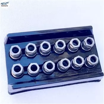 12 шт. F00VC14012 F00RJ14016 для топливной форсунки Bosch, гайка инжектора 110293 313333335317466718250629