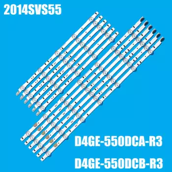 12 шт. новая светодиодная лента подсветки для D4GE-550DCA-R3 D4GE-550DCB-R3 BN96-30432A BN96-30430A UE55H5500 UE55J5670 UE55H635 2014SVS55