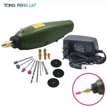 Мини-шлифмашина Dremel, зеленая, 12В