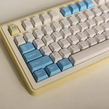 140 клавиш, индивидуальная клавиатура Alice Keycap Cherry Profile, сублимационная печать ISO ANSI, полный комплект для механической клавиатуры GH60/GK61/GK64/84/87/104