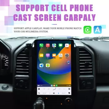 14,4-дюймовый автомобильный радиоприемник для Ford F150 2013-2014, стиль Tesla Navigator Carplay, решение Qualcomm, удерживает оригинальные особенности 5G