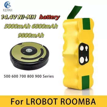 14,4 В 5000 мАч аккумулятор для робота-пылесоса для IRobot Roomba 500 600 700 800 900 серии 14,4 В 620 650 770 780 580 аккумуляторы