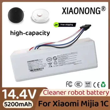 14,4 В 5200 мАч P1904-4S1P-MM аккумулятор для Xiaomi Mijia 1C STYTJ01ZHM робот-пылесос, швабра, аксессуары, оригинальные детали