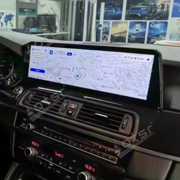 14,9-дюймовый автомобильный радиоприемник для BMW 5 серии 2010-2017, большой сенсорный экран, автомобильный мультимедийный плеер, 8-ядерный 128G Carplay, GPS-навигация, головное устройство