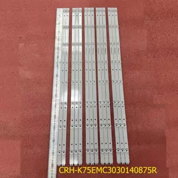 14 шт./комплект, светодиодная лента для Haier 75UF2500 75UG6550G 75UGX3550 CRH-K75EMC3030140875R CRH-K75EMC3030140869Q JL.D75081330-114AS-M