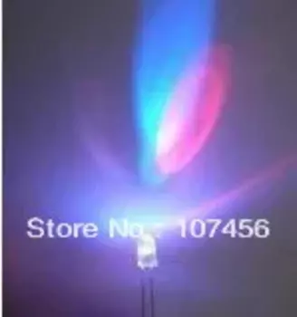 15000 шт. 3 мм RGB 7 цветов быстрая вспышка светодиодные светоизлучающие диоды (светодиодный ы) Новый Прозрачный водой цветной светодиод