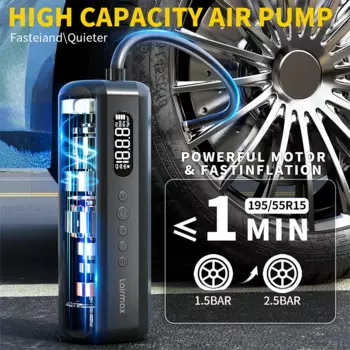 150PSI/19 цилиндрический портативный воздушный насос, электрический надувной насос с цифровым манометром, быстрая накачка для автомобильных шин, велосипедов, мячей