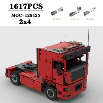 1617 шт., Детский конструктор «грузовик TGX»