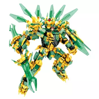 1618 шт., Детский конструктор Ninja Lloyd's Titan Mech, KAI JAY ZANE