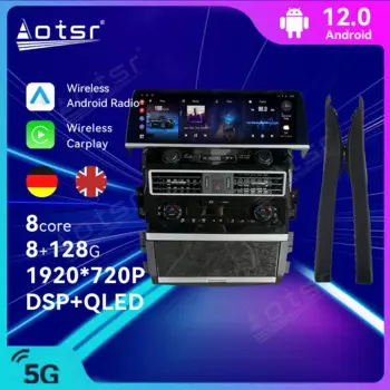 16,3-дюймовый автомобильный радиоприемник 4G LET для Nissan Armada Patrol Y62 2010+, сенсорный экран, автомобильный GPS-навигатор, мультимедийный плеер, головное устройство