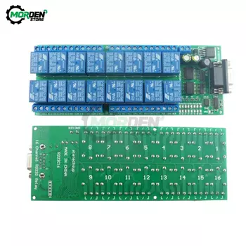 Aideepen 16-канальный релейный модуль R223C16 DC 12В