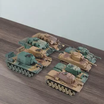 16 шт., масштаб 1:72, наборы танков для сборки, игровой набор, головоломка, стол, хобби, здание