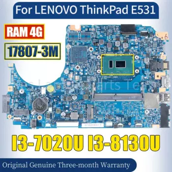 17807-3M для LENOVO V130-15IKB, материнская плата для ноутбука I3-7020U I3-8130U RAM 4G 5B20R33559 5B20Q95160, материнская плата для ноутбука, 100% тестирование