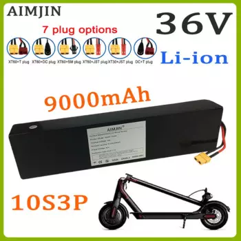 18650 36V 10S3P 9000mAh литий-ионный аккумулятор 500W, подходит для скутеров Kugoo S1, S2, S3 Встроенный BMS с зарядным устройством