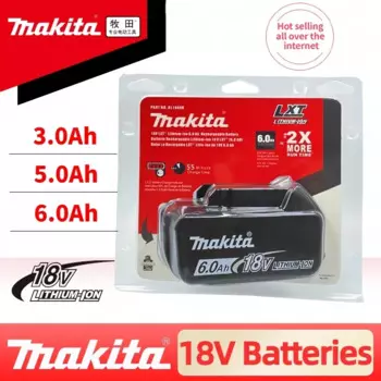 18 В 6,0 Ач 100% оригинальный аккумулятор Makita 18 В, для Makita BL1830 BL1830B BL1840 BL1840B BL1850 BL1850B BL1860 Аккумуляторы для электроинструментов
